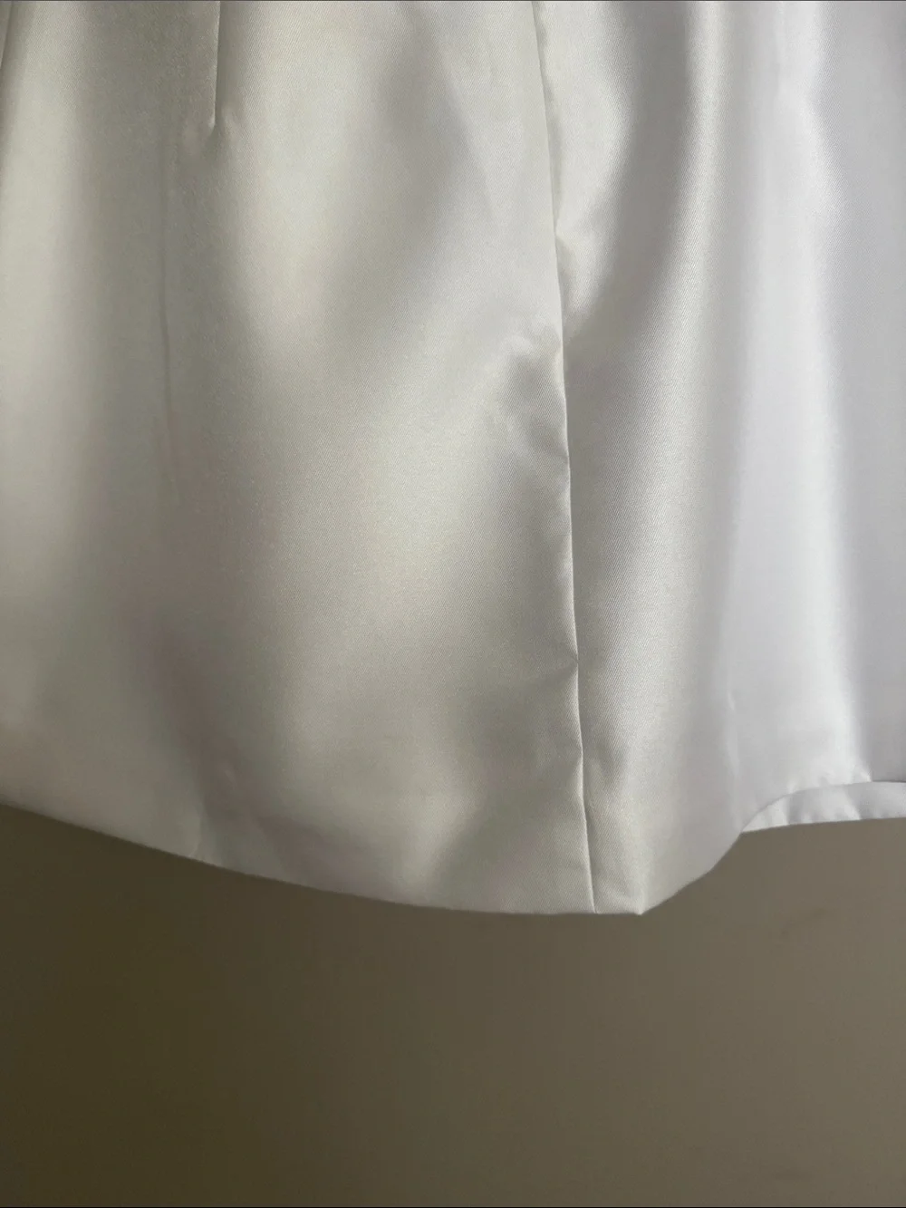NWT- Alfred Sung Imitation Pearl & Bow Detail Strapless Cocktail Minidress, 12R